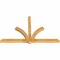 Ekena Millwork Redmond Rough Sawn Timber Gable Bracket, Western Red Cedar, 84"W x 53"H x 4"D x 4"F, 15/12 Pitch GBW084X53X0404RED00RWR - alternate 2